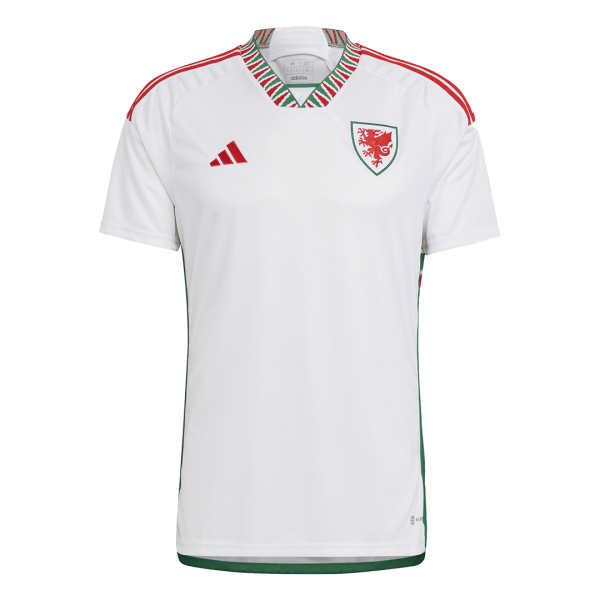 Men's Replica Wales Away Soccer Jersey Shirt 2022 Adidas - World Cup 2022
