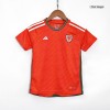 Kids Wales Home Soccer Jersey Kit (Jersey+Shorts) 2022 Adidas