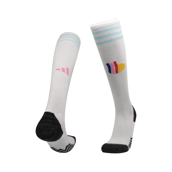 Belgium Away Soccer Socks 2022 Adidas - World Cup 2022