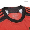 Men's Authentic R.LUKAKU #9 Belgium Home Soccer Jersey Shirt 2022 Adidas World Cup 2022