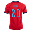 Men's Replica FODEN #20 England Away Soccer Jersey Shirt 2022 Nike - World Cup 2022