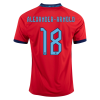 Men's Replica ALEXANDER-ARNOLD #18 England Away Soccer Jersey Shirt 2022 Nike - World Cup 2022