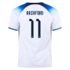 Men's Replica RASHFORD #11 England Home Soccer Jersey Shirt 2022 Nike - World Cup 2022