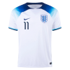 Men's Replica RASHFORD #11 England Home Soccer Jersey Shirt 2022 Nike - World Cup 2022