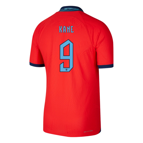 Men's Authentic KANE #9 England Away Soccer Jersey Shirt 2022 Nike World Cup 2022