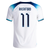 Men's Authentic RASHFORD #11 England Home Soccer Jersey Shirt 2022 Nike World Cup 2022