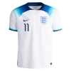 Men's Authentic RASHFORD #11 England Home Soccer Jersey Shirt 2022 Nike World Cup 2022