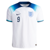 Men's Authentic KANE #9 England Home Soccer Jersey Shirt 2022 Nike World Cup 2022