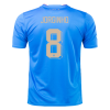 Men's Replica JORGINHO #8 Italy Home Soccer Jersey Shirt 2022 Puma