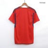 Men's Replica JORDI ALBA #18 Spain Home Soccer Jersey Shirt 2022 Adidas - World Cup 2022