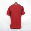 Men's Authentic JORDI ALBA #18 Spain Home Soccer Jersey Shirt 2022 Adidas World Cup 2022