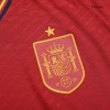 Men's Authentic JORDI ALBA #18 Spain Home Soccer Jersey Shirt 2022 Adidas World Cup 2022
