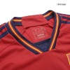 Women's Replica PEDRI #26 Spain Home Soccer Jersey Shirt 2022 Adidas