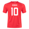 Men's Replica XHAKA #10 Switzerland Home Soccer Jersey Shirt 2022 Puma - World Cup 2022