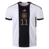 Men's Replica REUS #11 Germany Home Soccer Jersey Shirt 2022 Adidas - World Cup 2022