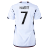 Women's Replica HAVERTZ #7 Germany Home Soccer Jersey Shirt 2022 Adidas