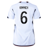 Women's Replica KIMMICH #6 Germany Home Soccer Jersey Shirt 2022 Adidas