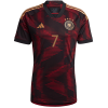 Men's Replica HAVERTZ #7 Germany Away Soccer Jersey Shirt 2022 Adidas - World Cup 2022