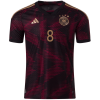 Men's Authentic GORETZKA #8 Germany Away Soccer Jersey Shirt 2022 Adidas World Cup 2022