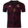 Men's Authentic WERNER #9 Germany Away Soccer Jersey Shirt 2022 Adidas World Cup 2022