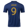 Men's Replica GIROUD #9 France Home Soccer Jersey Shirt 2022 Nike - World Cup 2022