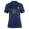Women's Replica MBAPPE #10 France Home Soccer Jersey Shirt 2022 Nike
