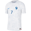 Men's Authentic GRIEZMANN #7 France Away Soccer Jersey Shirt 2022 Nike World Cup 2022