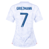 Women's Replica GRIEZMANN #7 France Away Soccer Jersey Shirt 2022 Nike