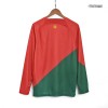 Men's Replica Portugal Home Long Sleeves Soccer Jersey Shirt 2022 Nike - World Cup 2022
