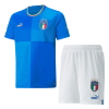 Kids Italy Home Soccer Jersey Kit (Jersey+Shorts) 2022 Puma