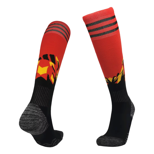 Belgium Home Soccer Socks 2022 Adidas - World Cup 2022