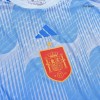Men's Authentic Spain Away Soccer Long Sleeves Jersey Shirt 2022 Adidas - World Cup 2022