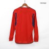 Men's Authentic Spain Home Soccer Long Sleeves Jersey Shirt 2022 Adidas - World Cup 2022
