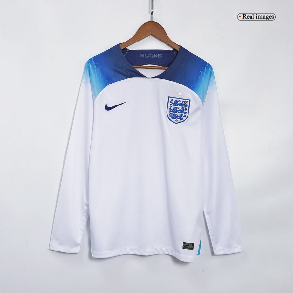 Men's Replica England Home Long Sleeves Soccer Jersey Shirt 2022 Nike - World Cup 2022| Pro Jersey Shop