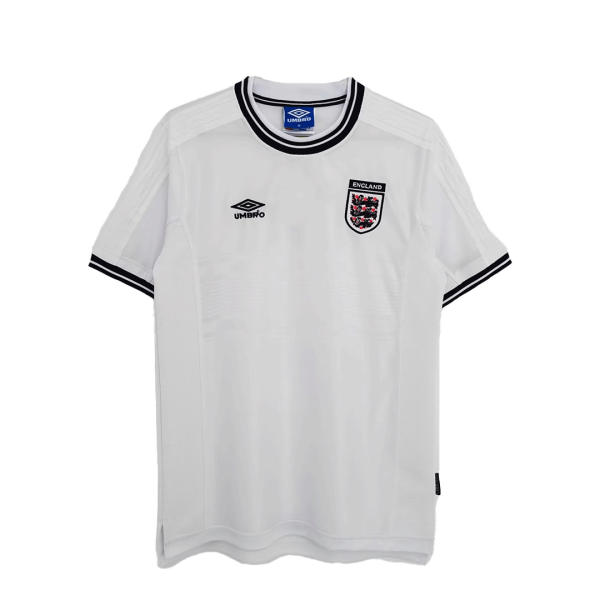 Men's Retro 99/01 England Home Soccer Jersey Shirt Nike