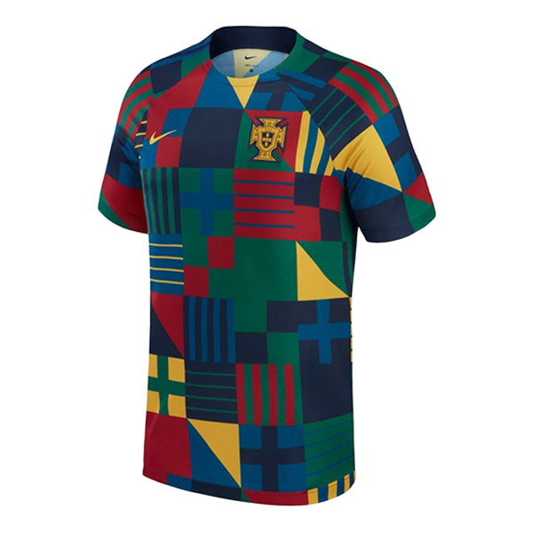 Men's Replica Portugal Pre-Match Soccer Jersey Shirt 2022 Nike - World Cup 2022