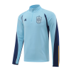 Men's Spain Zipper Tracksuit Sweat Shirt Kit (Top+Trousers) 2022/23 Adidas