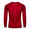 Men's Replica Spain Home Long Sleeves Soccer Jersey Shirt 2022 Adidas - World Cup 2022