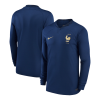 Men's Replica France Home Long Sleeves Soccer Jersey Shirt 2022 Nike - World Cup 2022