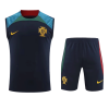 Men's Portugal Soccer Sleeveless Training Kit (Top+Shorts) 2022/23 Nike