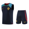 Men's Portugal Soccer Sleeveless Training Kit (Top+Shorts) 2022/23 Nike