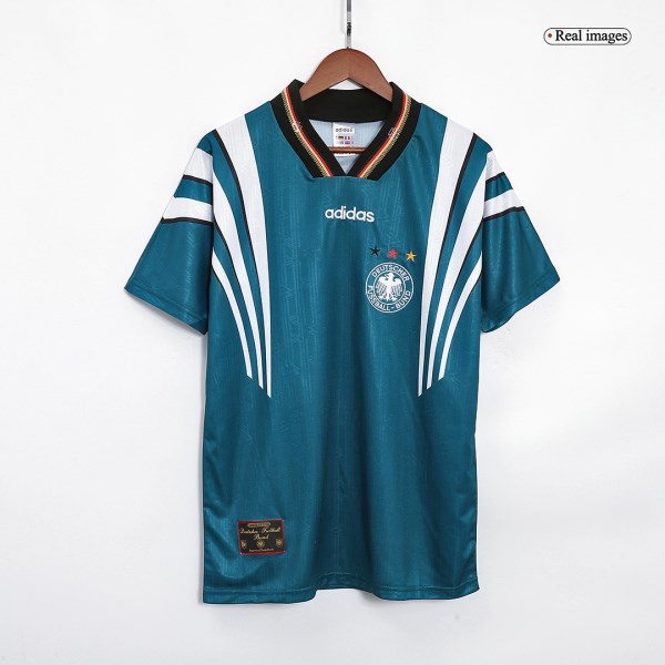Men's Retro 1996/97 Germany Away Soccer Jersey Shirt Adidas