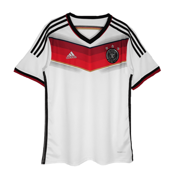 Men's Retro 2014 Germany Home Soccer Jersey Shirt Adidas