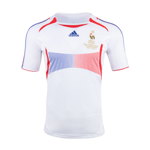 Men's Retro 2006 France Away Soccer Jersey Shirt Adidas