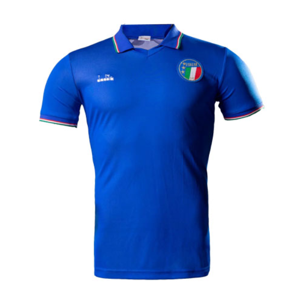 1990 World Cup Italy Home Blue Retro Soccer Jerseys Shirt | Italy