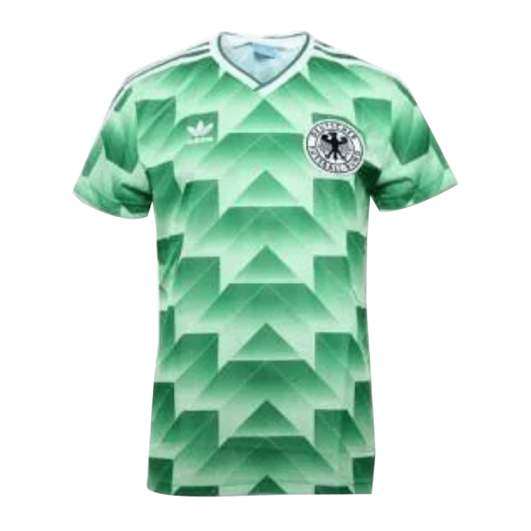 Men's Retro 1988/90 Germany Away Soccer Jersey Shirt Adidas