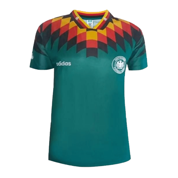 Men's Retro 1994 Germany Away Soccer Jersey Shirt Adidas