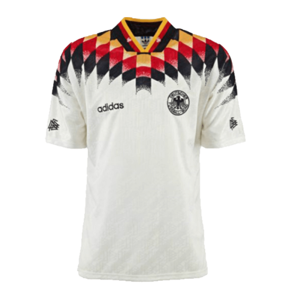 Men's Retro 1994 Germany Home Soccer Jersey Shirt Adidas