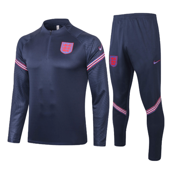 Men's England Zipper Tracksuit Sweat Shirt Kit (Top+Trousers) 2020 Nike