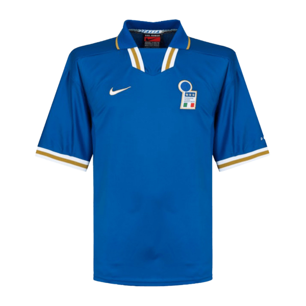 Men's Retro 1996 Italy Home Soccer Jersey Shirt Nike